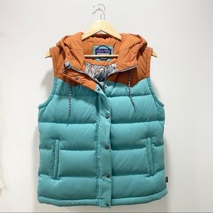 EUC Patagonia Bivy hooded vest sz L